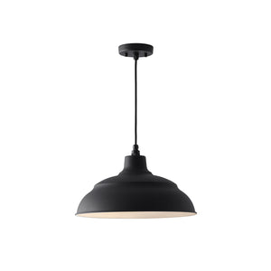 Capital Lighting - 936312BK - One Light Outdoor Hanging Lantern - RLM - Black
