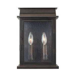 Capital Lighting - 936822OZ - Two Light Outdoor Wall Lantern - Bolton - Oiled Bronze