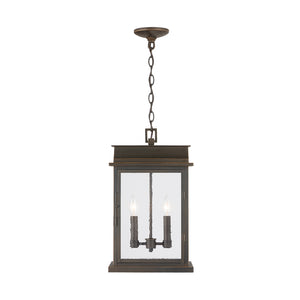 Capital Lighting - 936823OZ - Two Light Outdoor Hanging Lantern - Bolton - Oiled Bronze