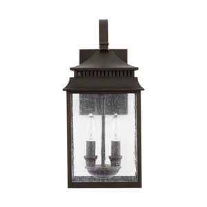 Capital Lighting - 936921OZ - Two Light Outdoor Wall Lantern - Sutter Creek - Oiled Bronze