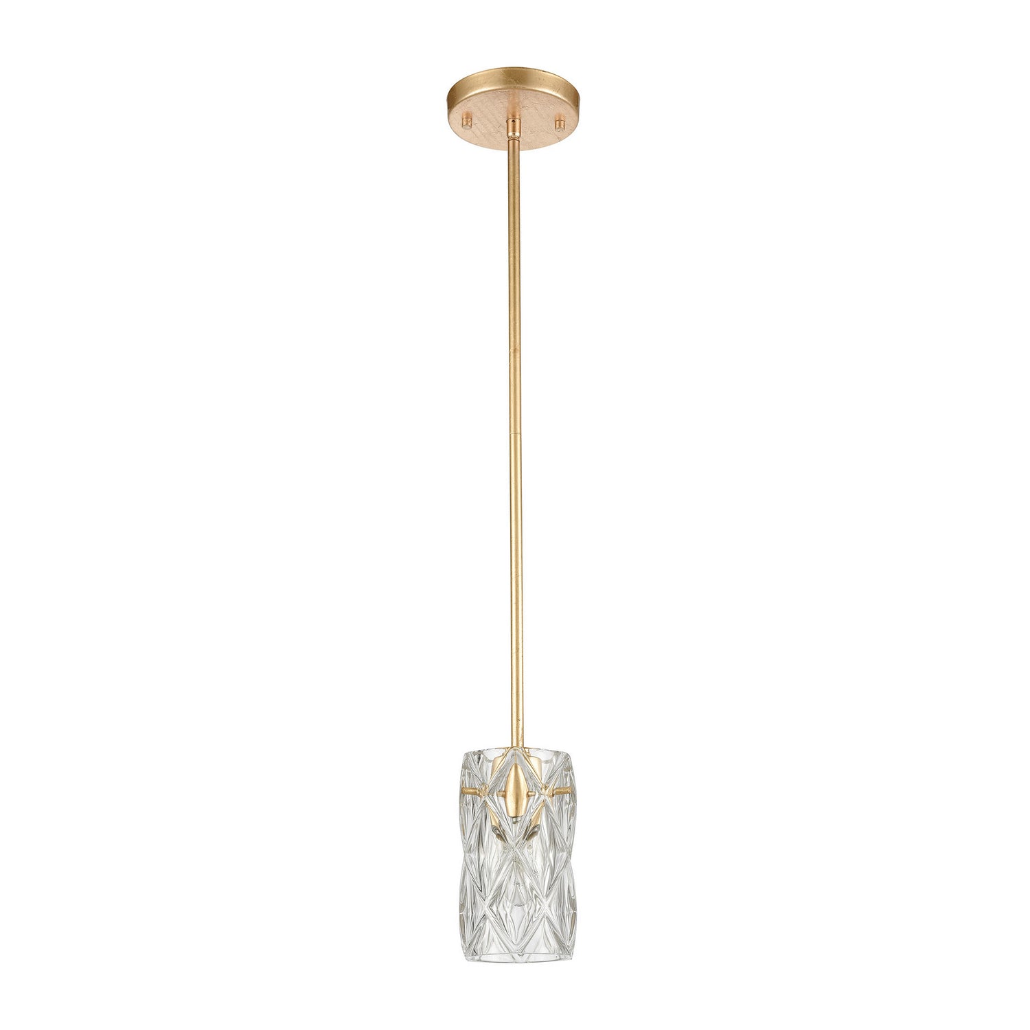 ELK Home - 12273/1 - One Light Mini Pendant - Jenning - Parisian Gold Leaf