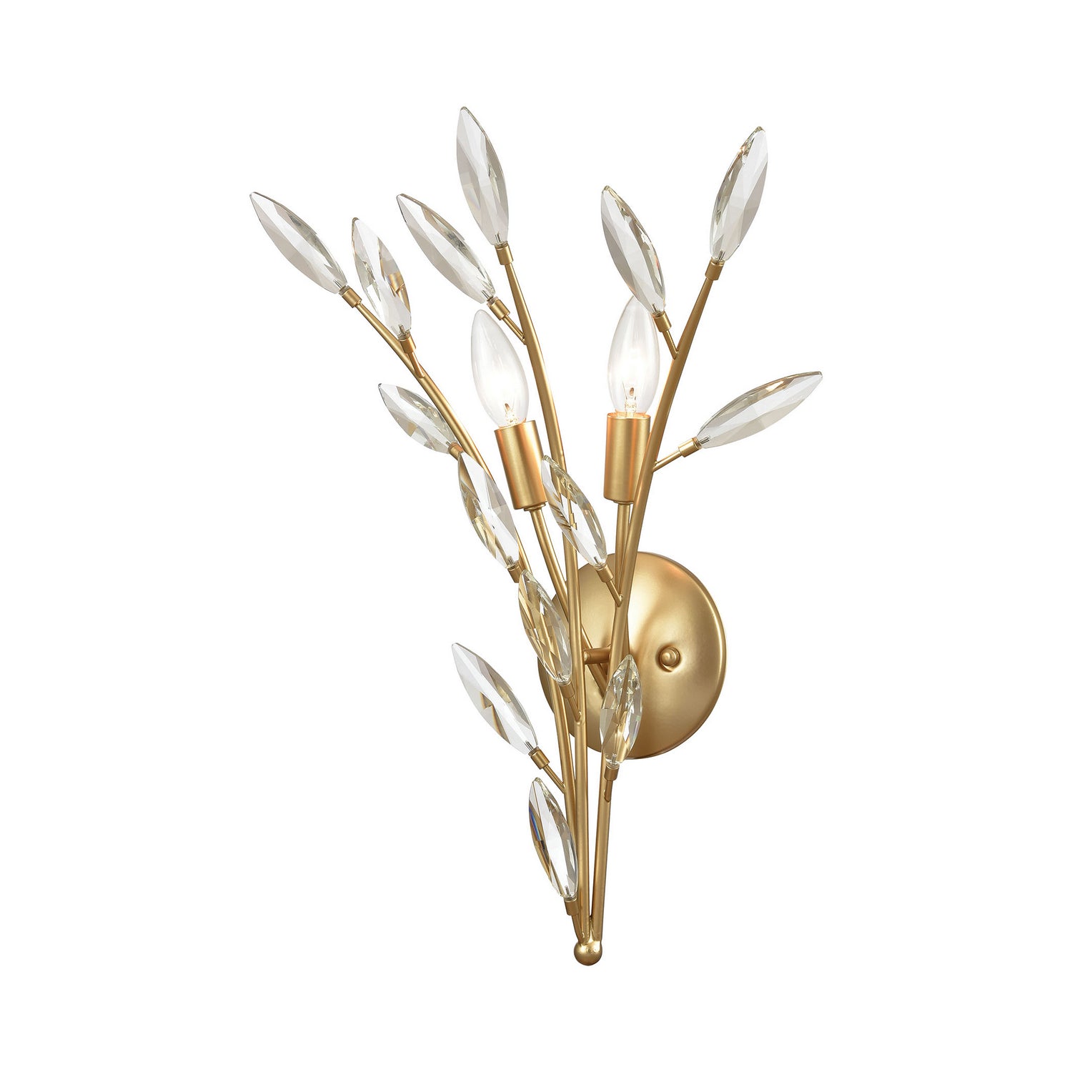 ELK Home - 18292/2 - Two Light Wall Sconce - Flora Grace - Champagne Gold