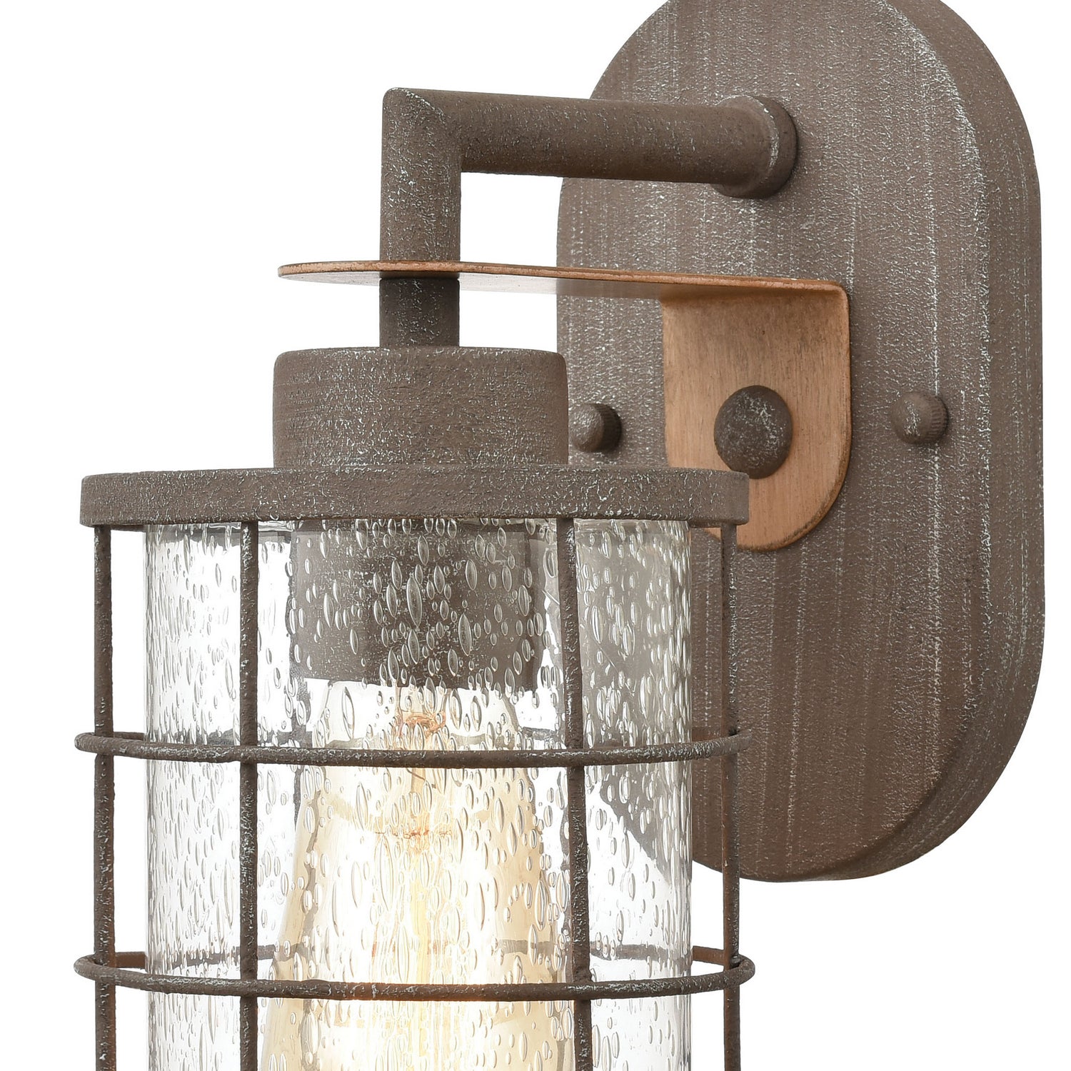 ELK Home - 18363/1 - One Light Wall Sconce - Gilbert - Rusted Coffee