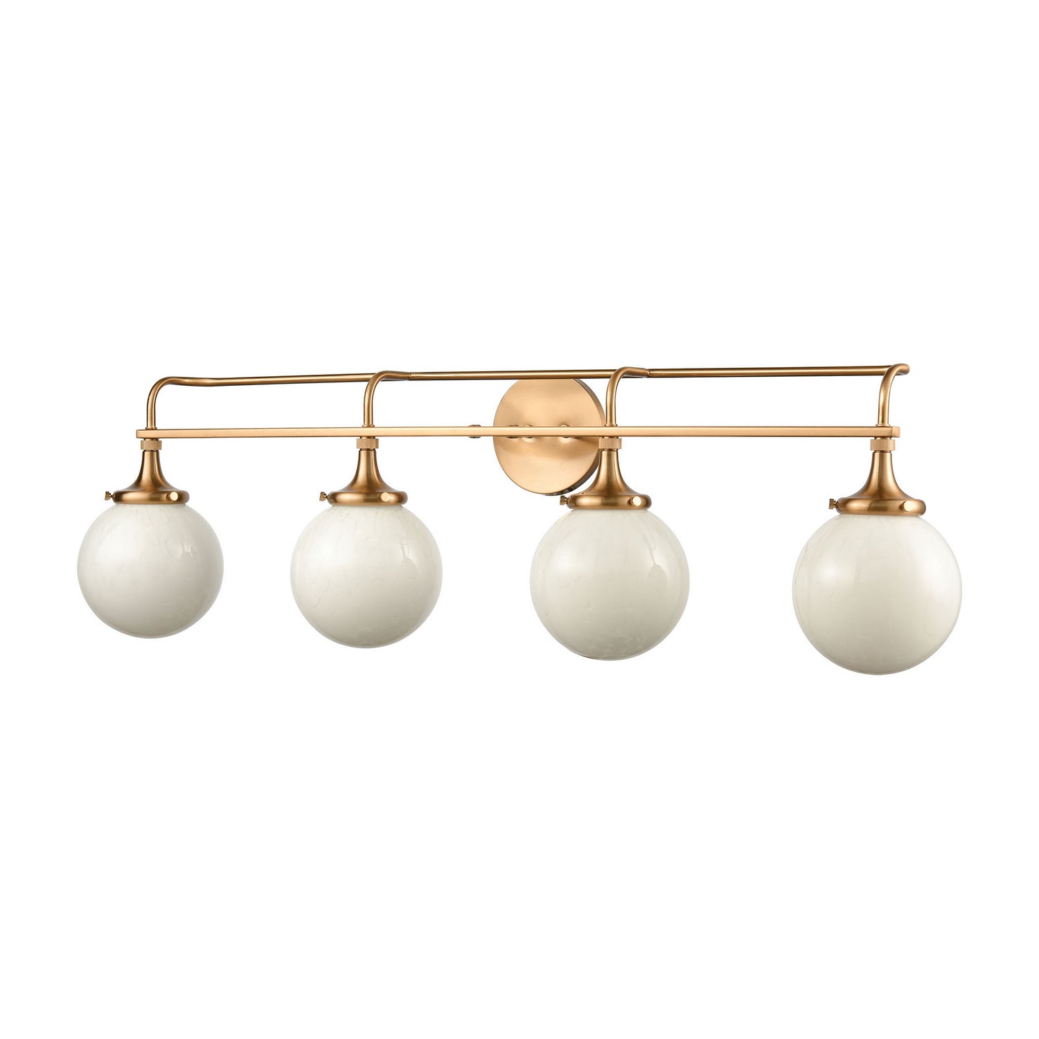 ELK Home - 30144/4 - Four Light Vanity - Beverly Hills - Satin Brass