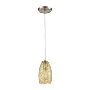 ELK Home - 30220/1 - One Light Mini Pendant - Golden Pasture - Satin Nickel