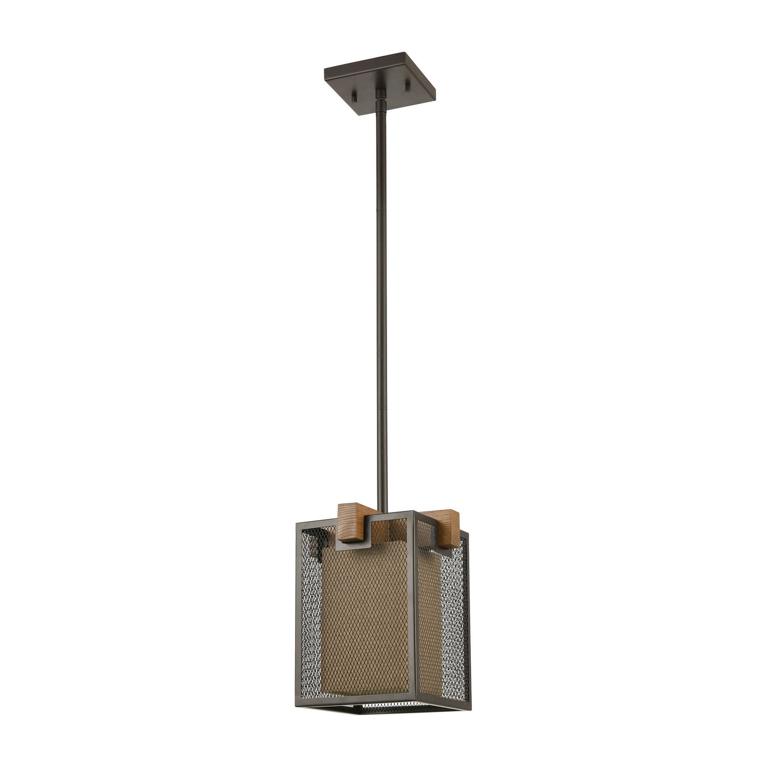 ELK Home - 33344/1 - One Light Mini Pendant - Crossbeam - Oil Rubbed Bronze