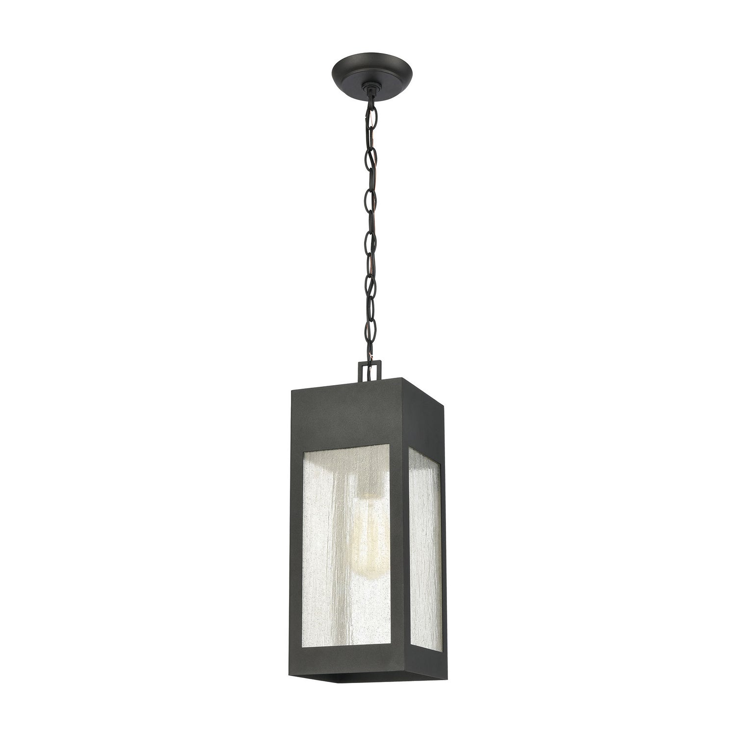 ELK Home - 57303/1 - One Light Outdoor Pendant - Angus - Charcoal