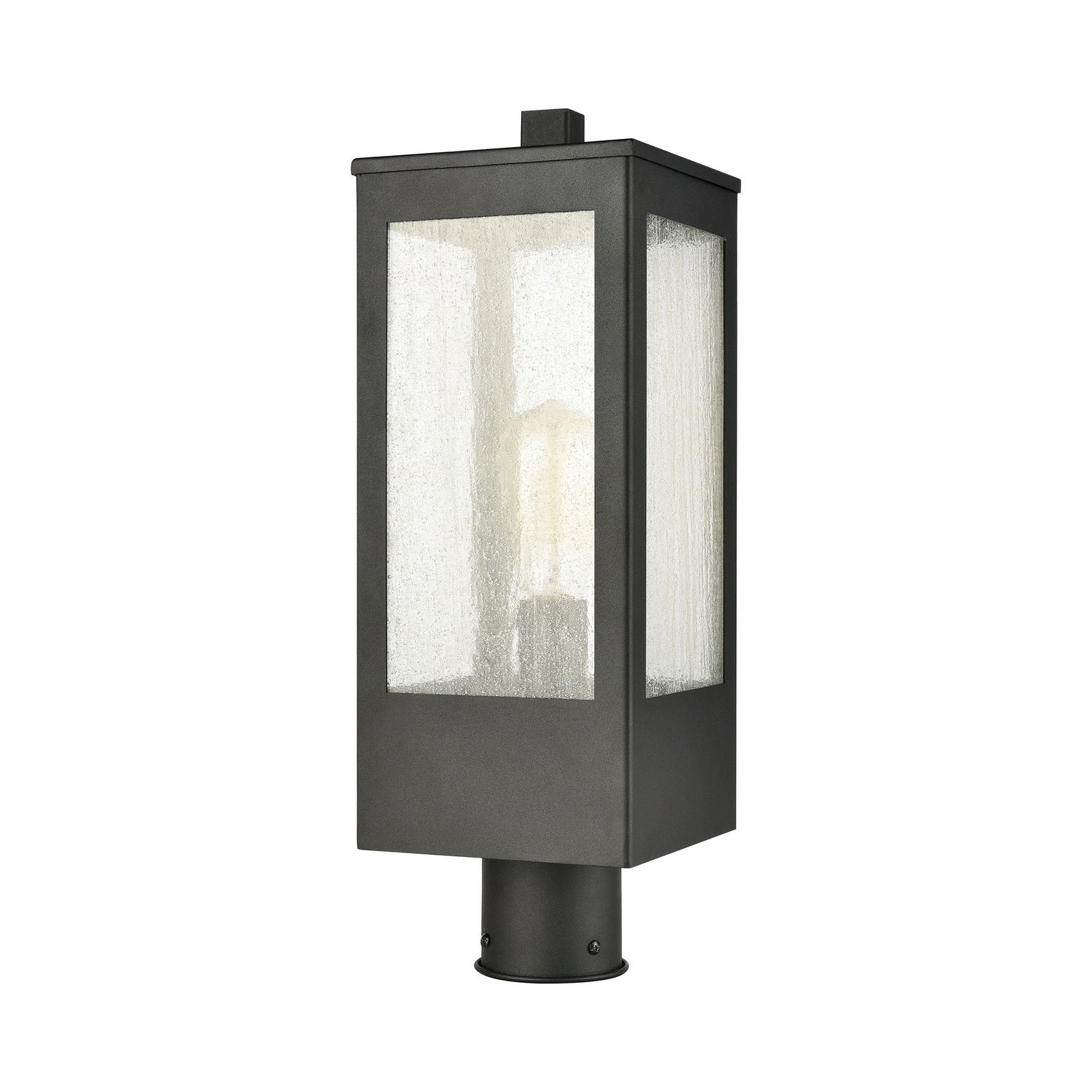 ELK Home - 57304/1 - One Light Outdoor Post Mount - Angus - Charcoal