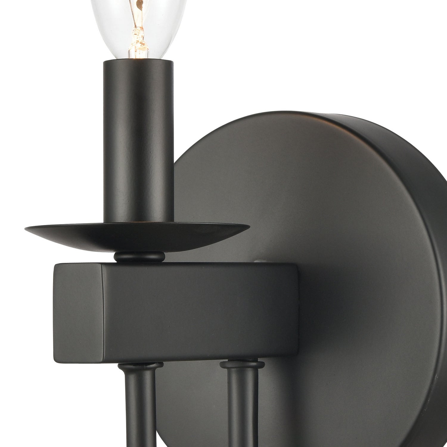 ELK Home - 75073/1 - One Light Wall Sconce - Williamson - Black