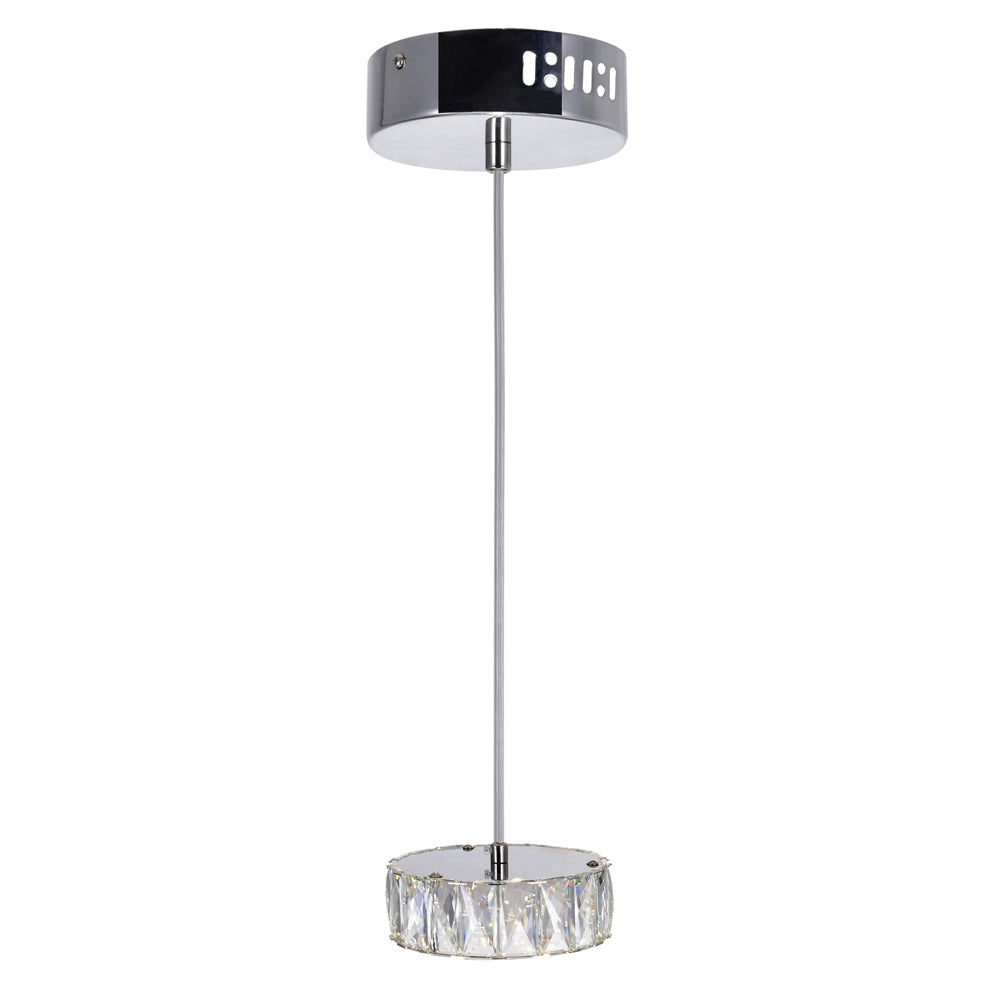 CWI Lighting - 5626P6-1-601 - LED Mini Pendant - Milan - Chrome