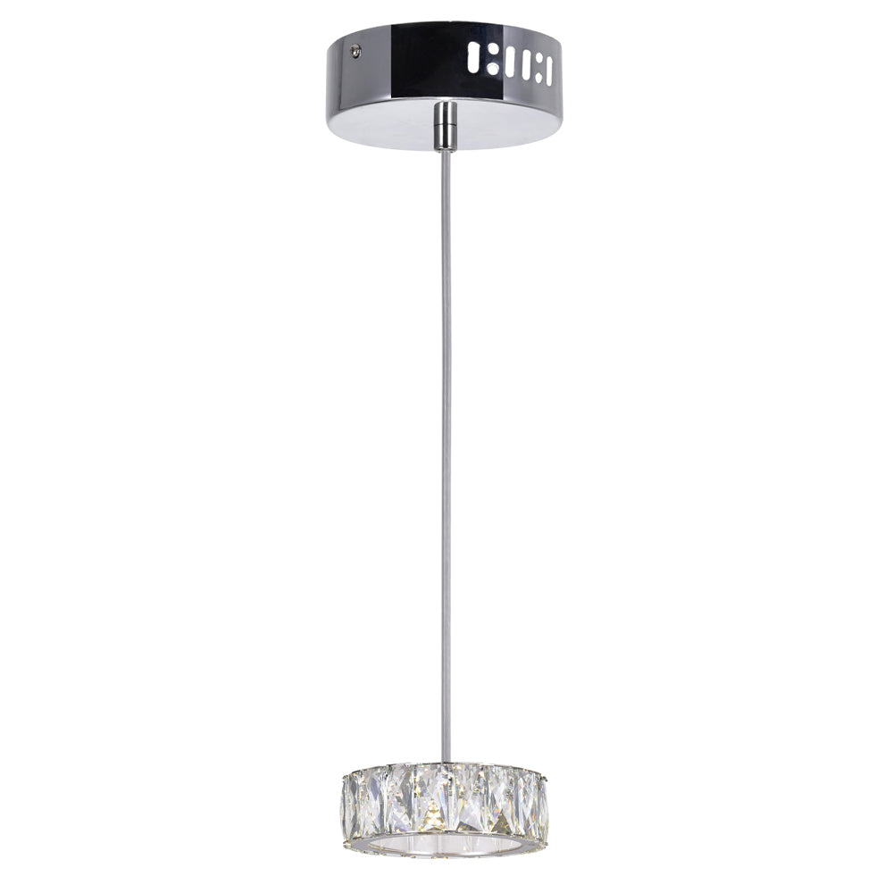 CWI Lighting - 5626P6-1-601 - LED Mini Pendant - Milan - Chrome