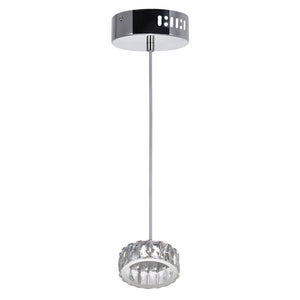 CWI Lighting - 5626P6-1-601 - LED Mini Pendant - Milan - Chrome