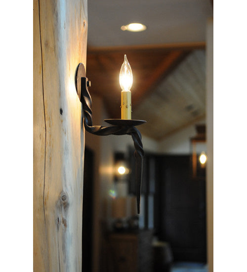 2nd Avenue - 13369-13 - One Light Wall Sconce - Sussex - Hand Wrought Iron