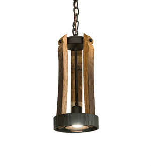 2nd Avenue - S20549-5 - LED Pendant - Barrel Stave - Oil Rubbed Bronze