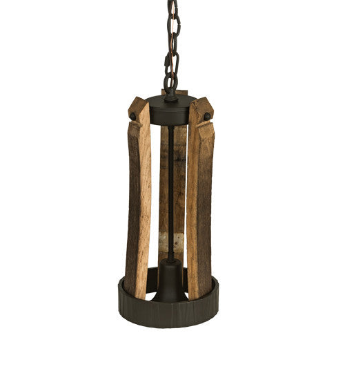 2nd Avenue - S20549-5 - LED Pendant - Barrel Stave - Oil Rubbed Bronze