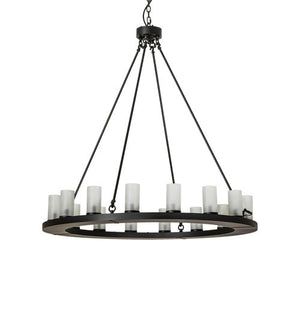 2nd Avenue - 18742-44.16239A - 16 Light Chandelier - Loxley - Blackwash