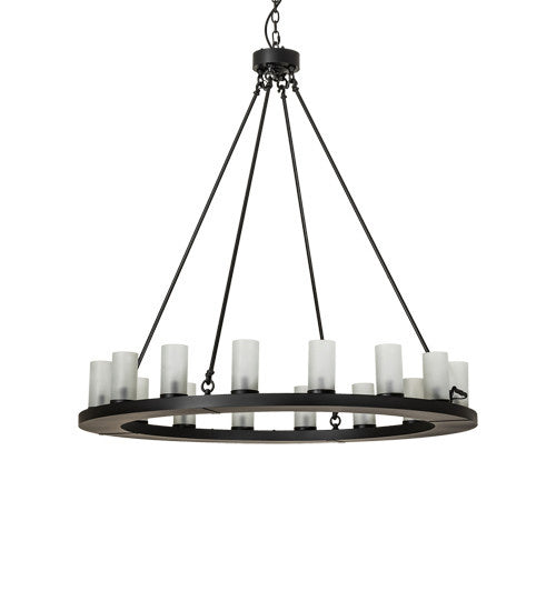 2nd Avenue - 18742-44.16239A - 16 Light Chandelier - Loxley - Blackwash