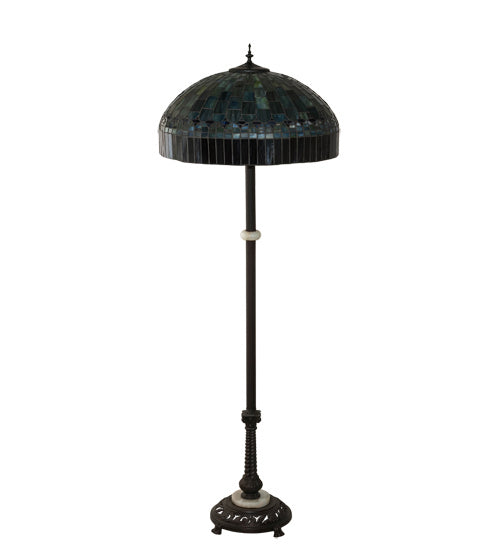 Meyda Tiffany - 229127 - Three Light Floor Lamp - Tiffany Candice - Mahogany Bronze