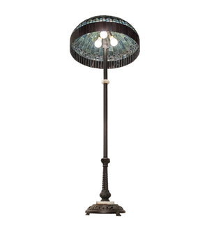 Meyda Tiffany - 229127 - Three Light Floor Lamp - Tiffany Candice - Mahogany Bronze