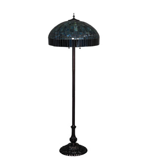 Meyda Tiffany - 26491 - Three Light Floor Lamp - Tiffany Candice - Mahogany Bronze