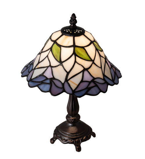 Meyda Tiffany - 123761 - One Light Table Lamp - Daffodil - Mahogany Bronze