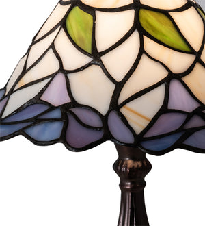 Meyda Tiffany - 123761 - One Light Table Lamp - Daffodil - Mahogany Bronze