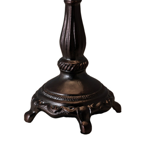 Meyda Tiffany - 123761 - One Light Table Lamp - Daffodil - Mahogany Bronze