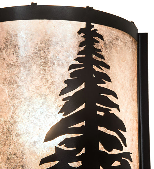 Meyda Tiffany - 200683 - One Light Wall Sconce - Tall Pines - Timeless Bronze