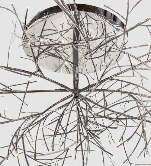 Meyda Tiffany - 221927 - LED Chandelier - Thicket - Polished Stainless Steel