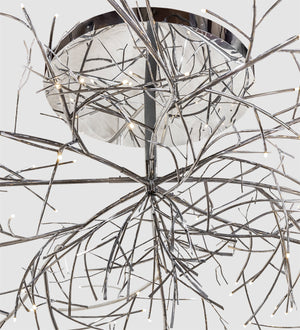 Meyda Tiffany - 221927 - LED Chandelier - Thicket - Polished Stainless Steel