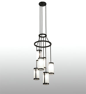 Meyda Tiffany - 225670 - Six Light Chandelier - Putrelo - Old Wrought Iron