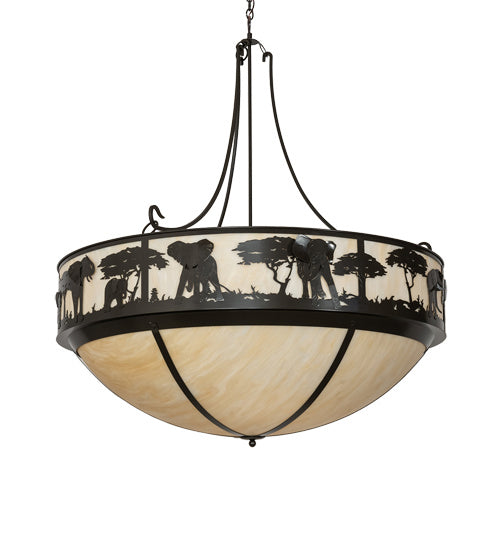 Meyda Tiffany - 227086 - 12 Light Pendant - Elephant - Timeless Bronze