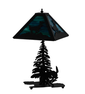 Meyda Tiffany - 228148 - Two Light Table Lamp - Lone Deer