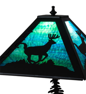 Meyda Tiffany - 228148 - Two Light Table Lamp - Lone Deer