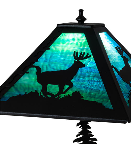 Meyda Tiffany - 228148 - Two Light Table Lamp - Lone Deer