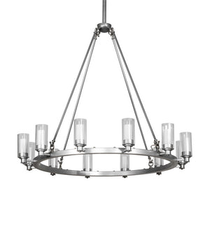 Meyda Tiffany - 203297 - LED Chandelier - Loxley - Sparkle Silver