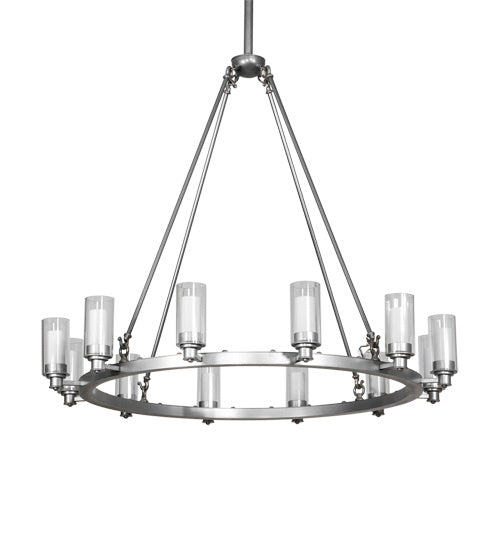 Meyda Tiffany - 203297 - LED Chandelier - Loxley - Sparkle Silver