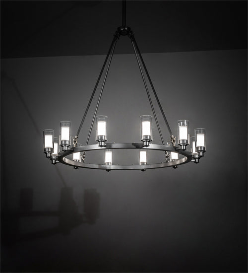 Meyda Tiffany - 203297 - LED Chandelier - Loxley - Sparkle Silver