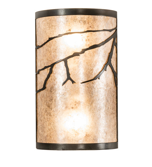 Meyda Tiffany - 225750 - Two Light Wall Sconce - Branches - Dark Burnished Antique Copper