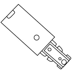 Eurofase - 1510-01 - LIVE END CONNECTOR,BLACK - Black