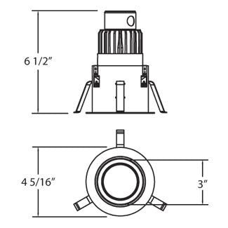 Eurofase - 21809-019 - LED REC,4IN,RD SPECULAR,CHR - Chrome