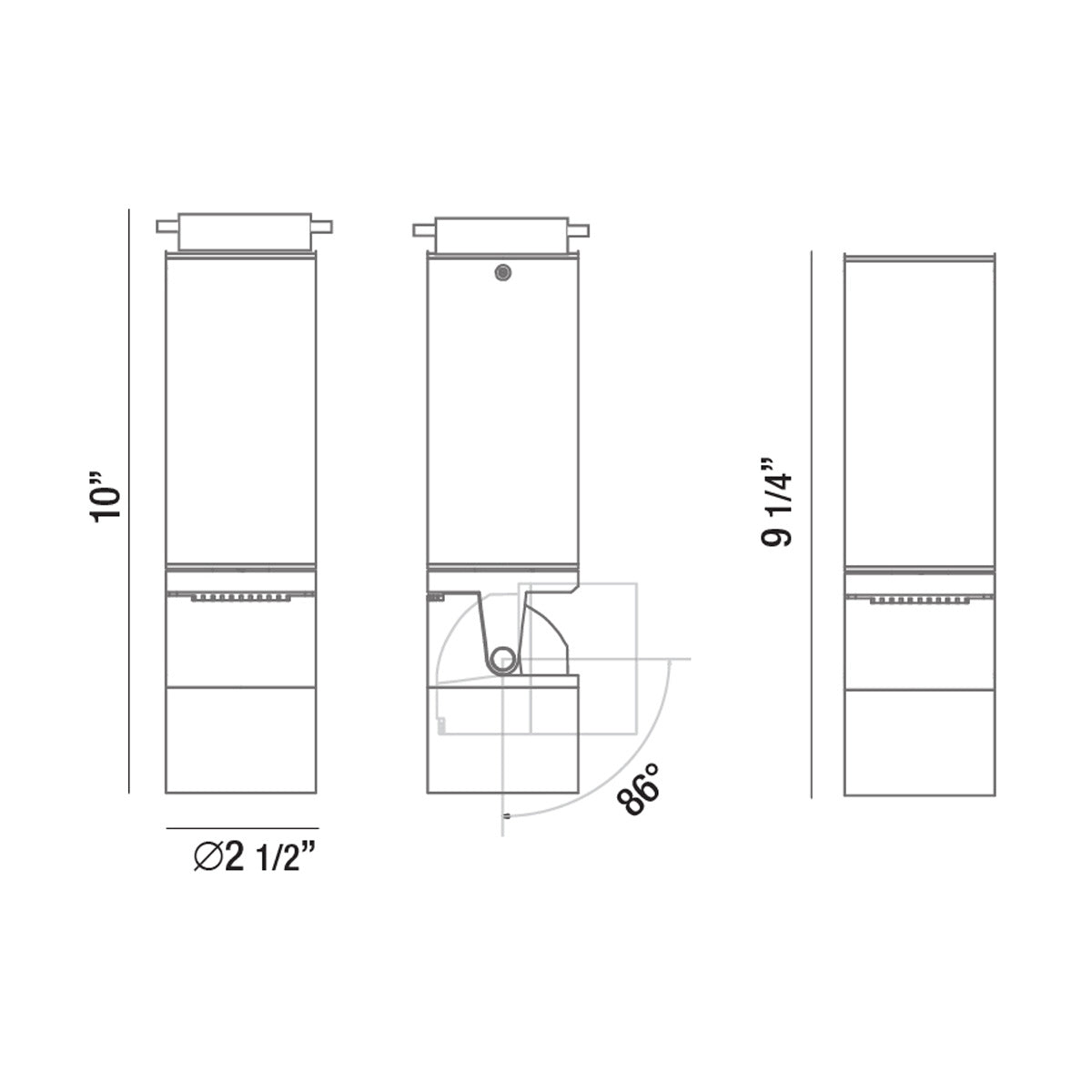 Eurofase - 23350-014 - Track/Surface - White