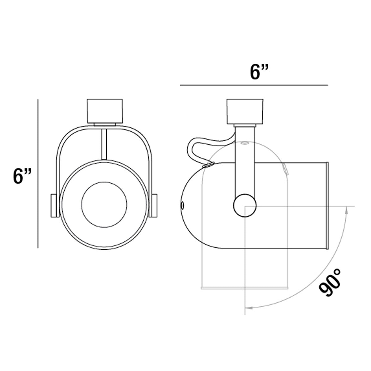 Eurofase - 23401-037 - TRACKHEAD,PAR20,50W,PLATINUM - TRACK HEAD - Platinum