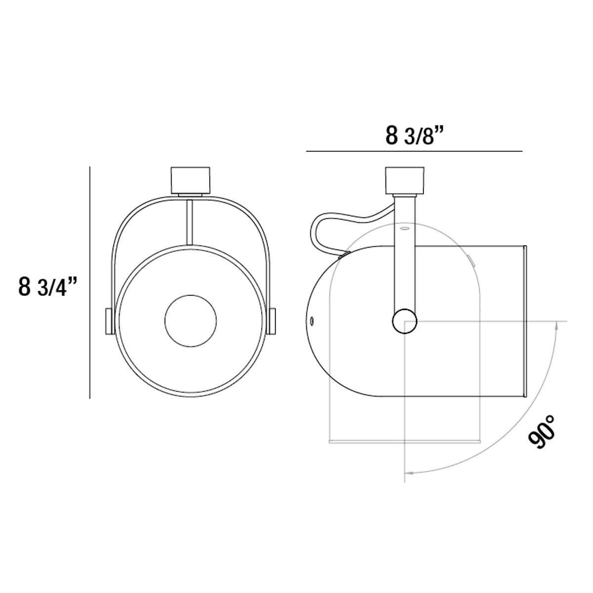 Eurofase - 23403-031 - TRACKHEAD,PAR38,150W,PLATINUM - TRACK HEAD - Platinum
