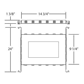 Eurofase - 24052-016 - NCP,TE112/GU10/162/LED - NC PLATE AND IC BOX