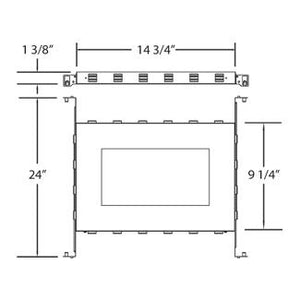 Eurofase - 24052-016 - NCP,TE112/GU10/162/LED - NC PLATE AND IC BOX