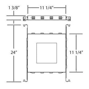 Eurofase - 24057-011 - NCP,TE131/LED - NC PLATE AND IC BOX