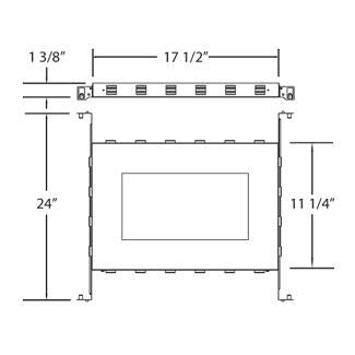 Eurofase - 24058-018 - NCP,TE132/LED - NC PLATE AND IC BOX