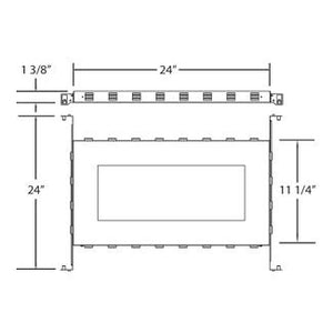 Eurofase - 24059-015 - NCP,TE133/LED - NC PLATE AND IC BOX