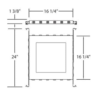Eurofase - 24061-018 - NCP,TE134B/LED - NC PLATE AND IC BOX